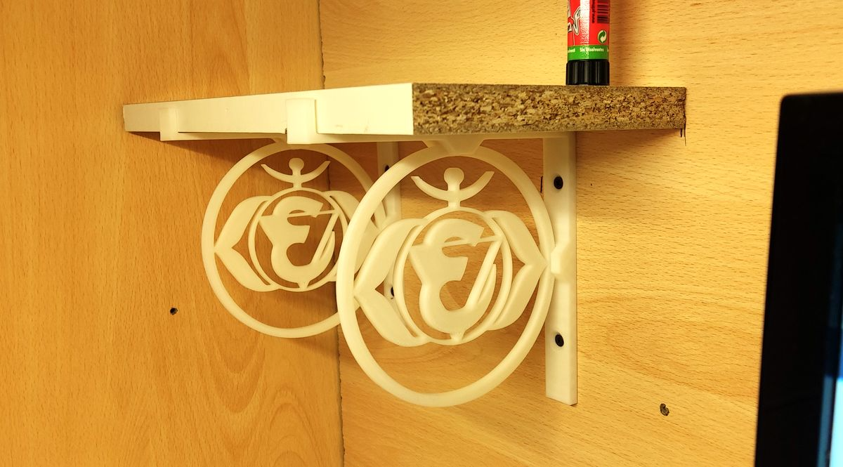 Shelf brackets - chakra / Staffe mensola - chakra