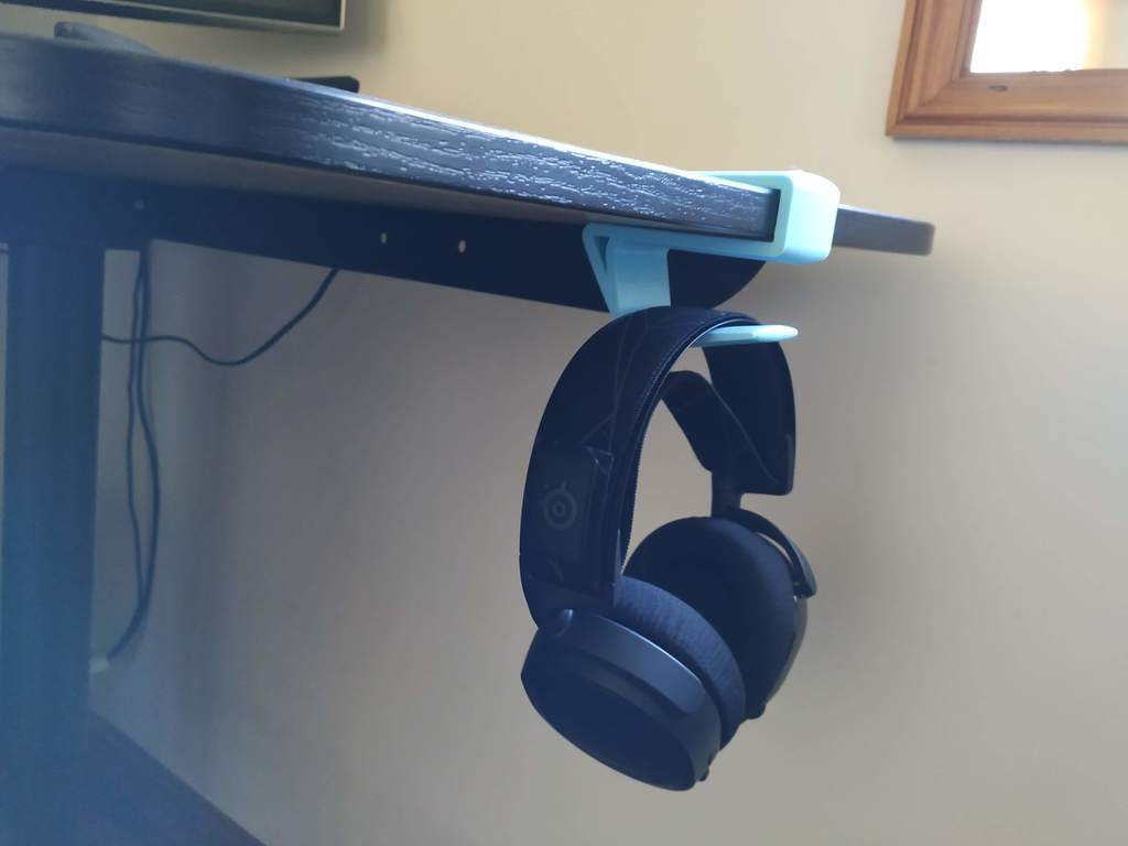 Headphone Hook for 17-18mm desk