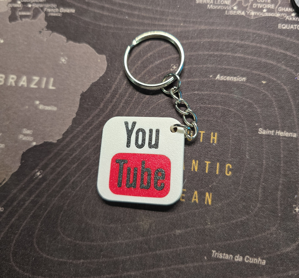 Social NFC keychain