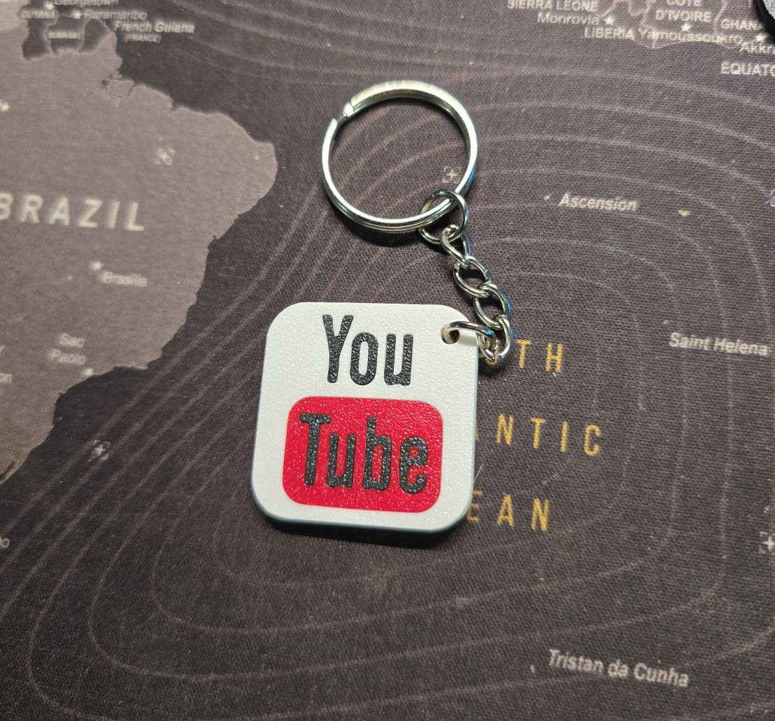 Social NFC keychain