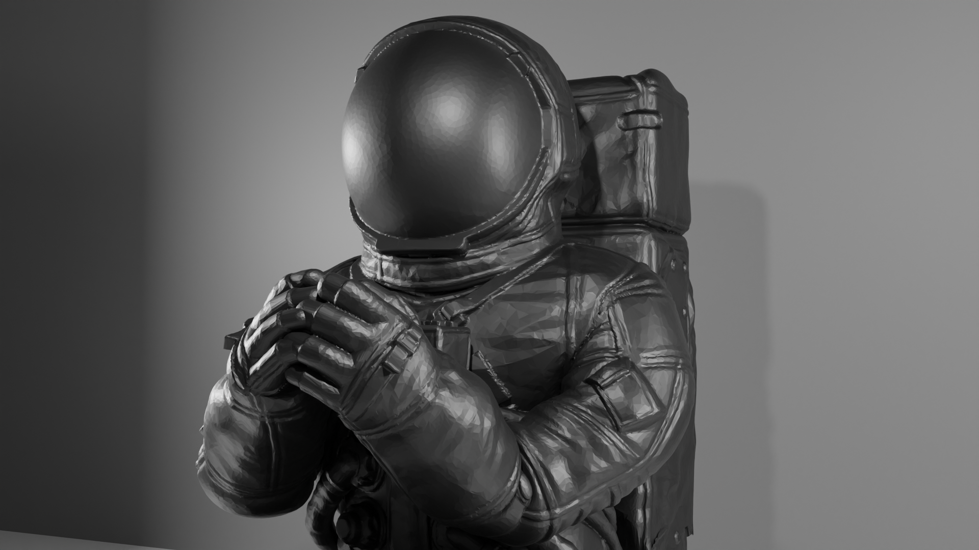 Praying Astronaut