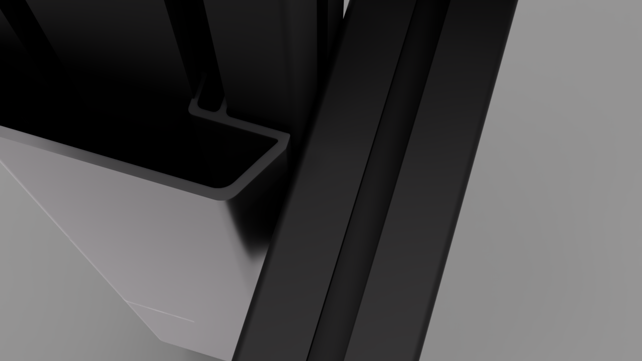 Sim Rig cable management.