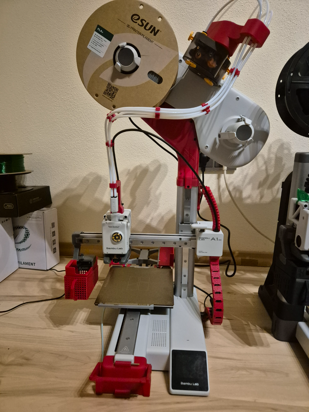 A1 Mini Auto-Plate-Changer rework 4 AMS top mount