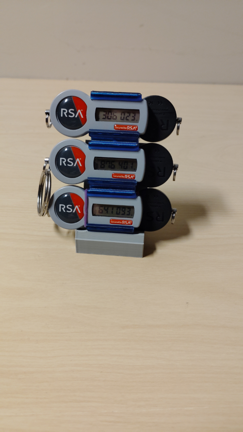 RSA token holders and stand