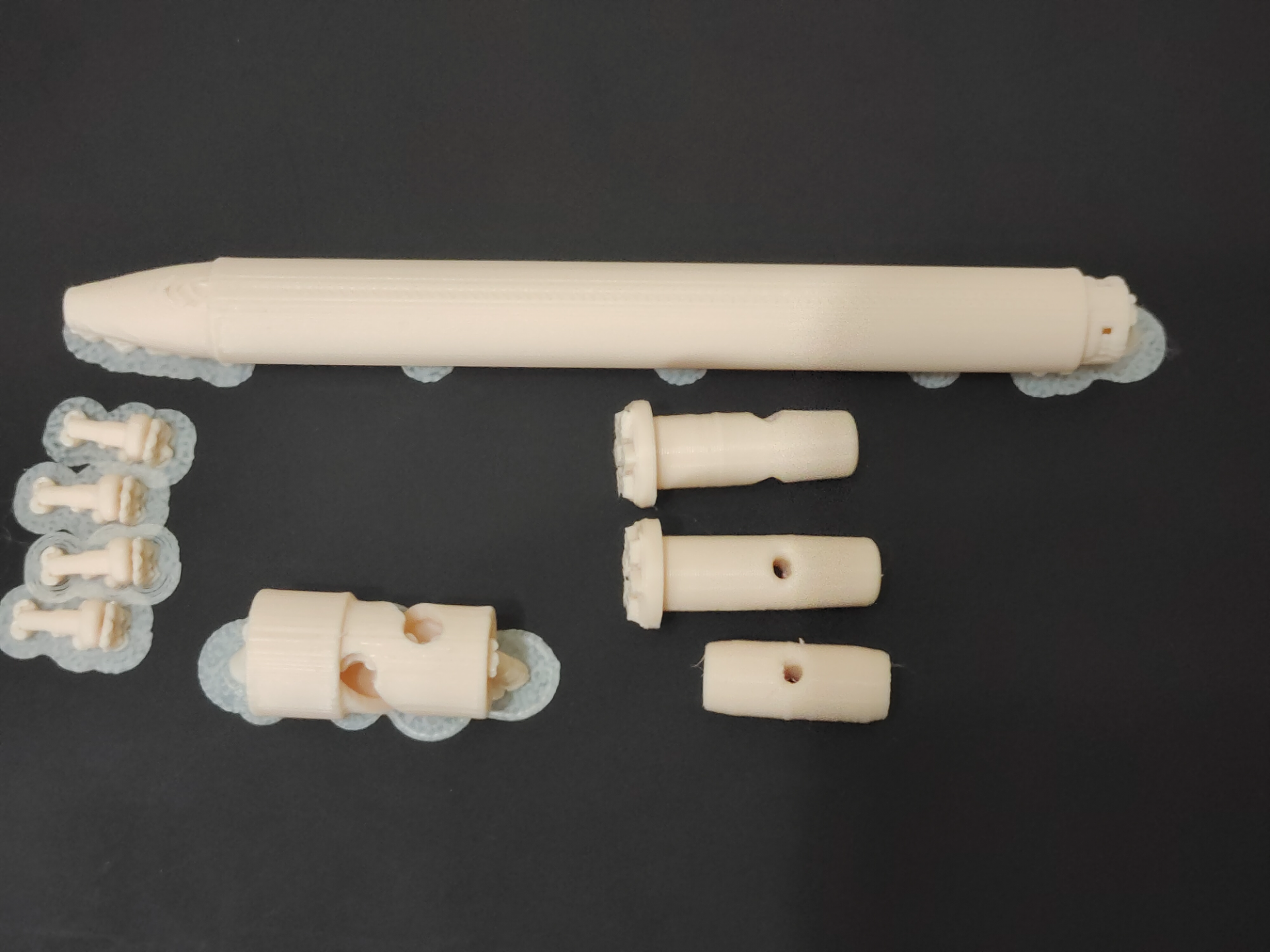 Double bolt action pen 双枪栓按动笔