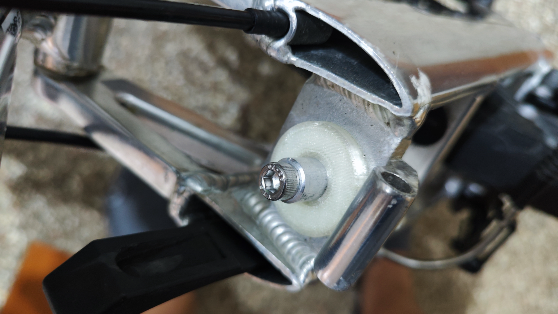 Birdy Bike Rear Suspension Elastomer Extension