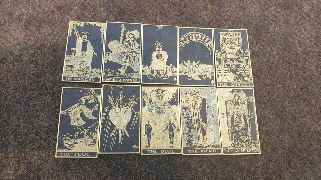 All 78 Tarot Cards Rider-Waite Smith full Deck