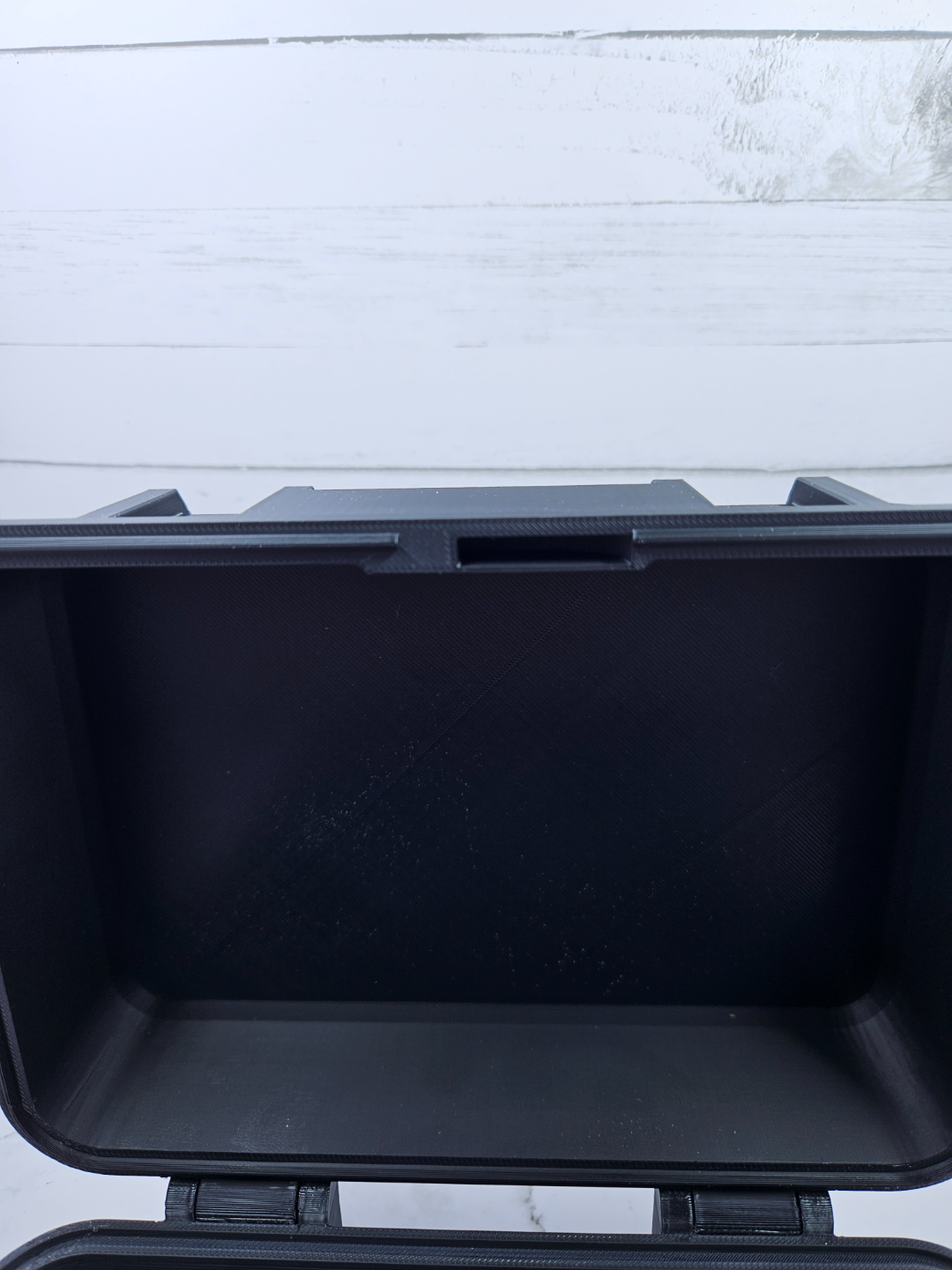 Rugged box with tumbler style key and lock