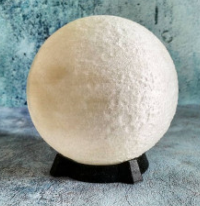 Mine moon lamp. ( 6 inches )