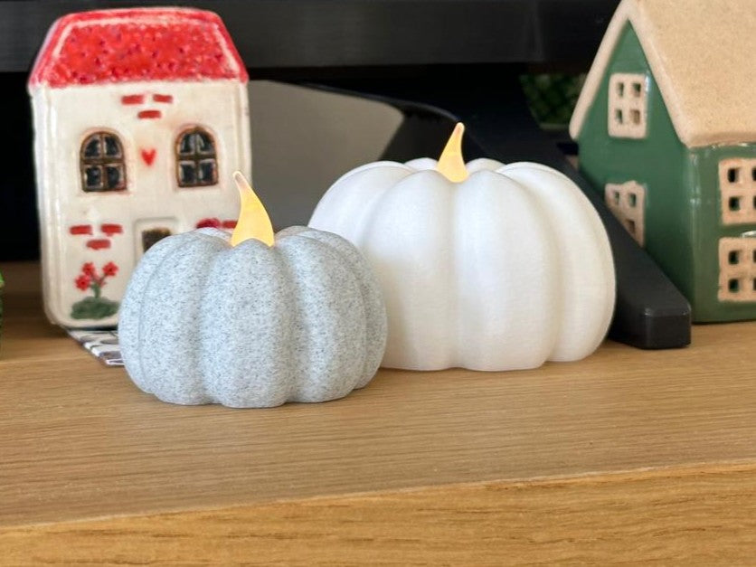 Tea Light Pumpkin (Knit version)