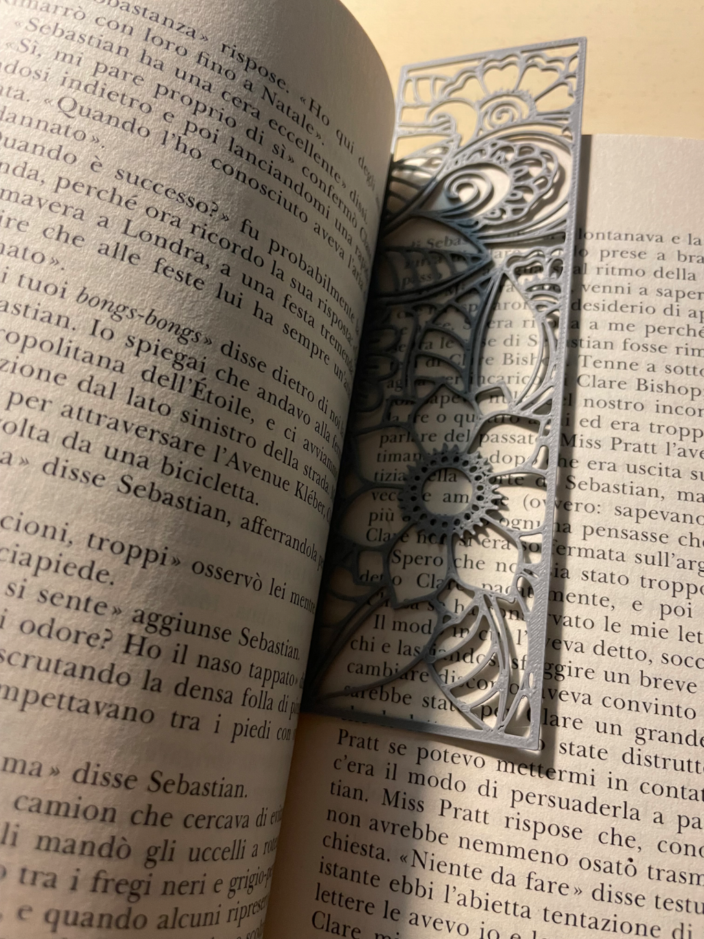 bookmark floreal