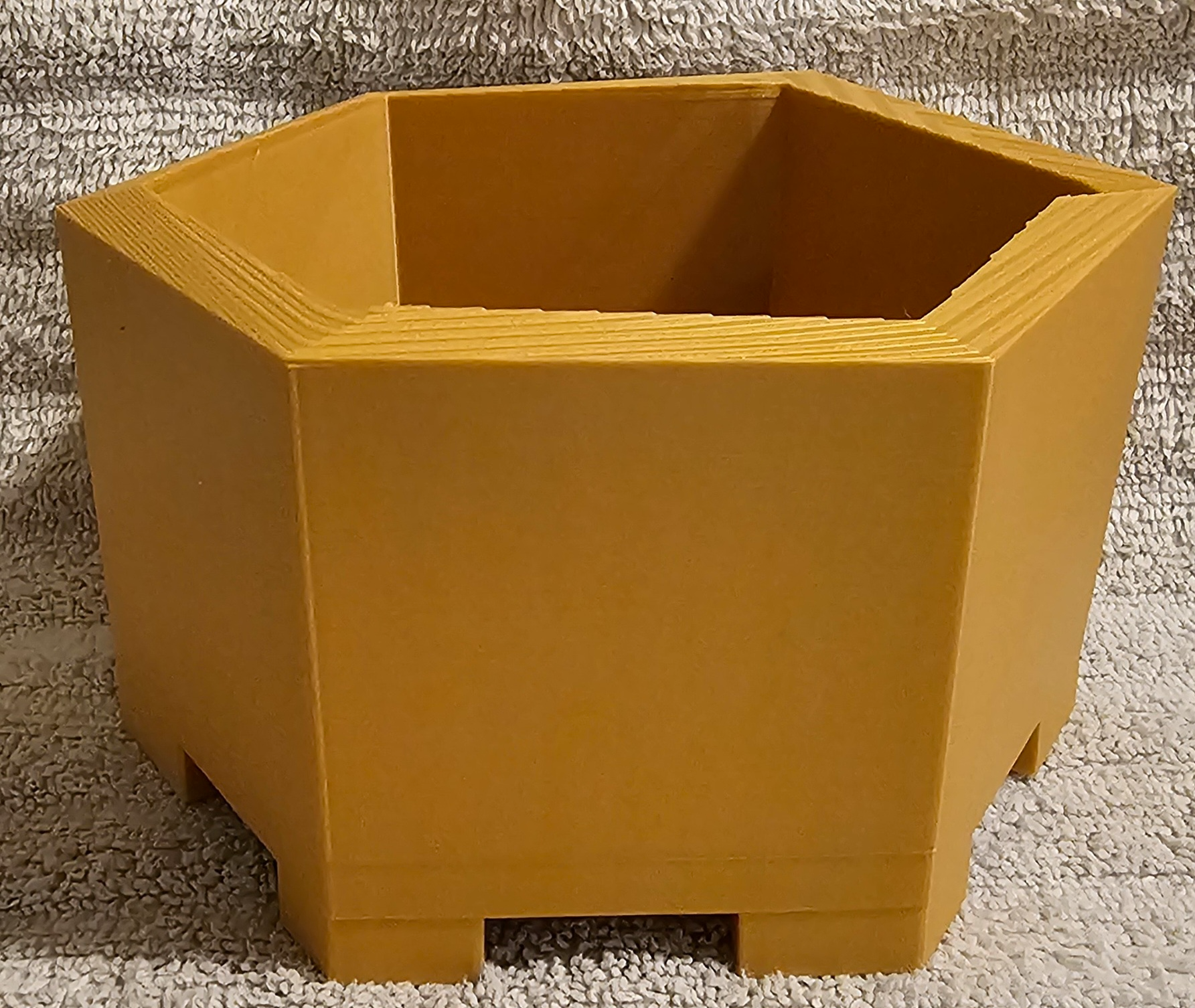 Hex Bonsai Pot