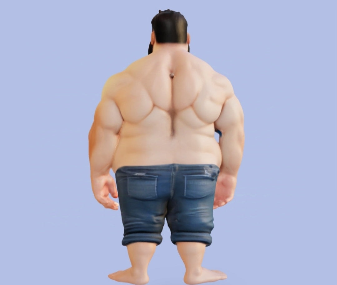 Gordo musculoso