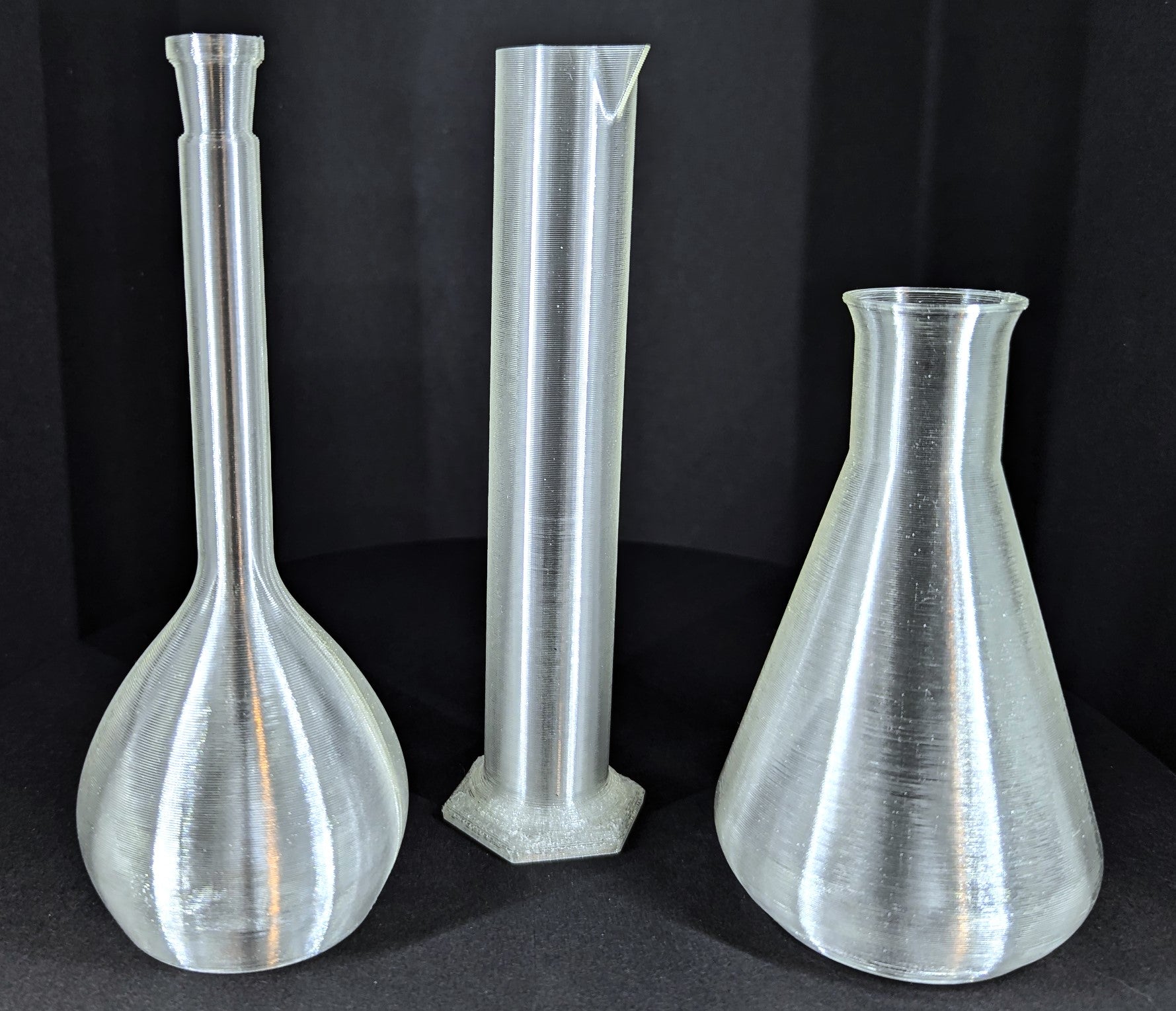 Laborflaschen Chemie-Deko Set