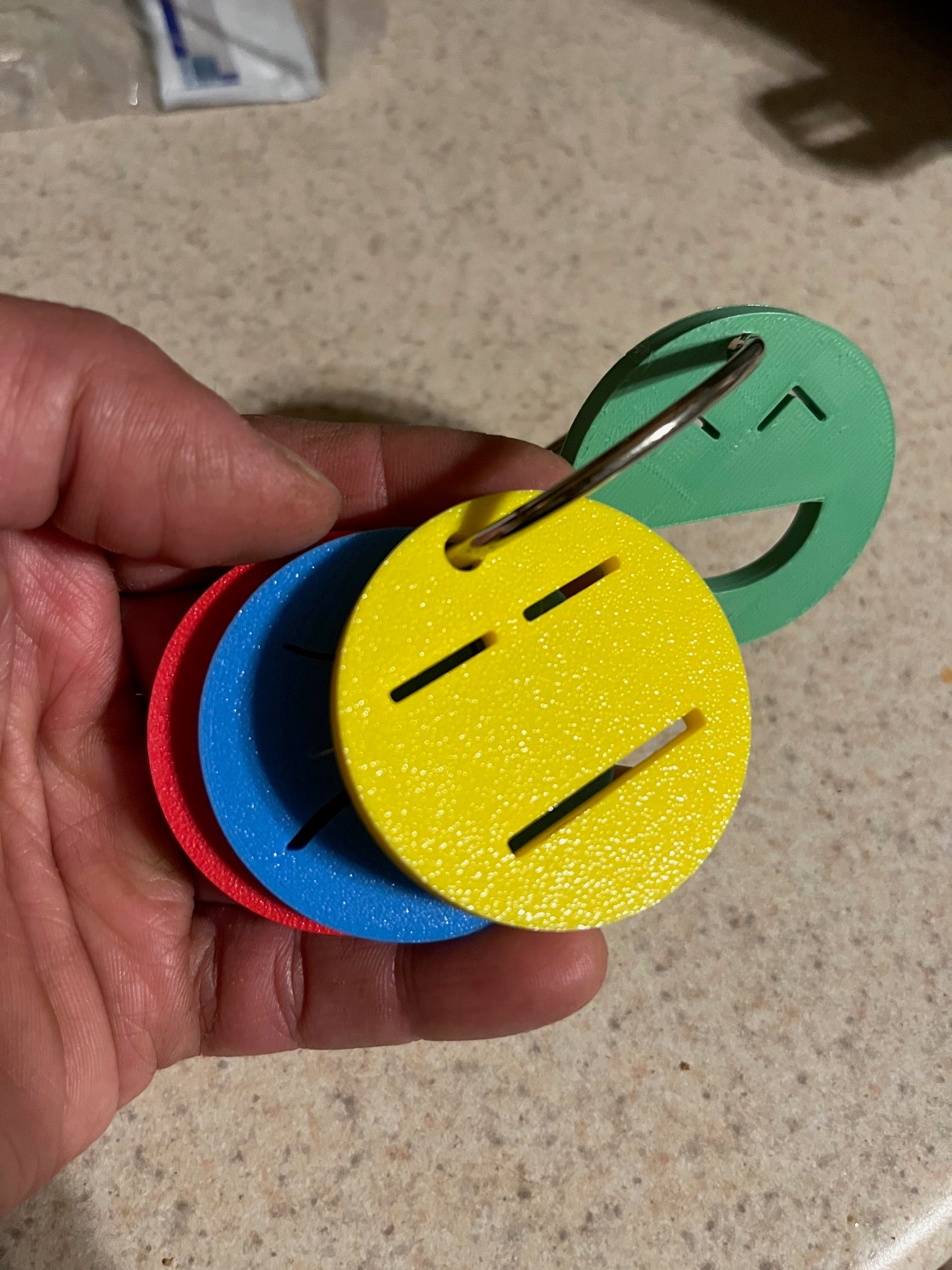 Zones of Regulation Emotion Tokens - Coins