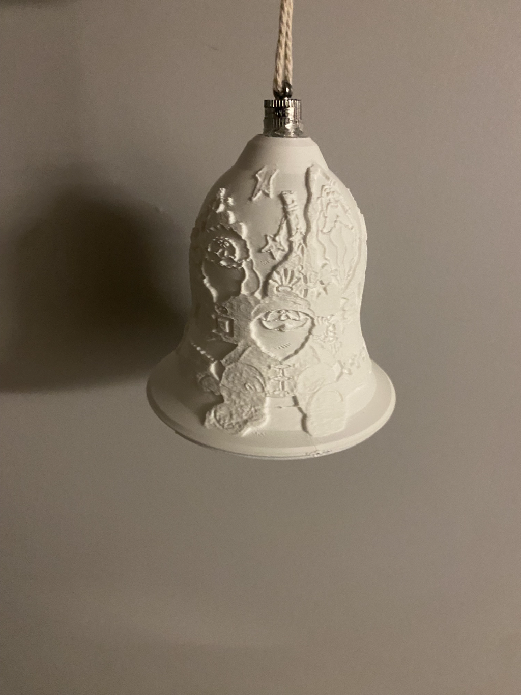 santa christmas bell