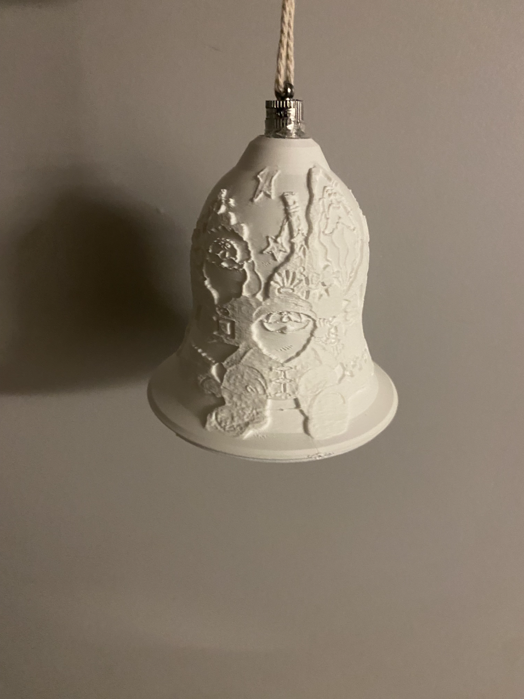 santa christmas bell