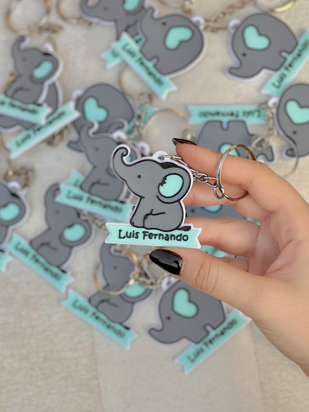 Llaveros Elefante