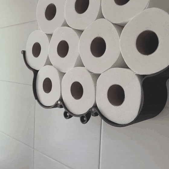 Sheep toilet paper roll holder