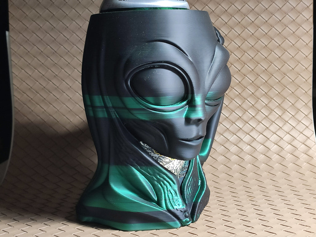 Alien (The Grey) Can Holder / Beer mug