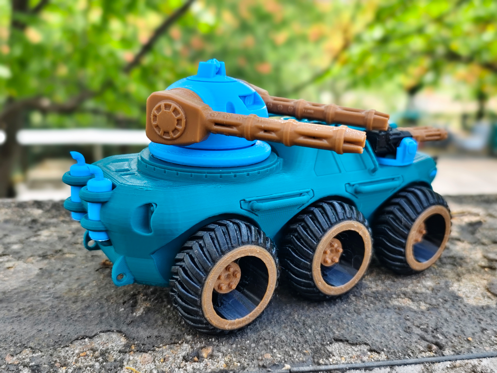 Future allterrain combat vehicle toy tank未来全地形装甲战车