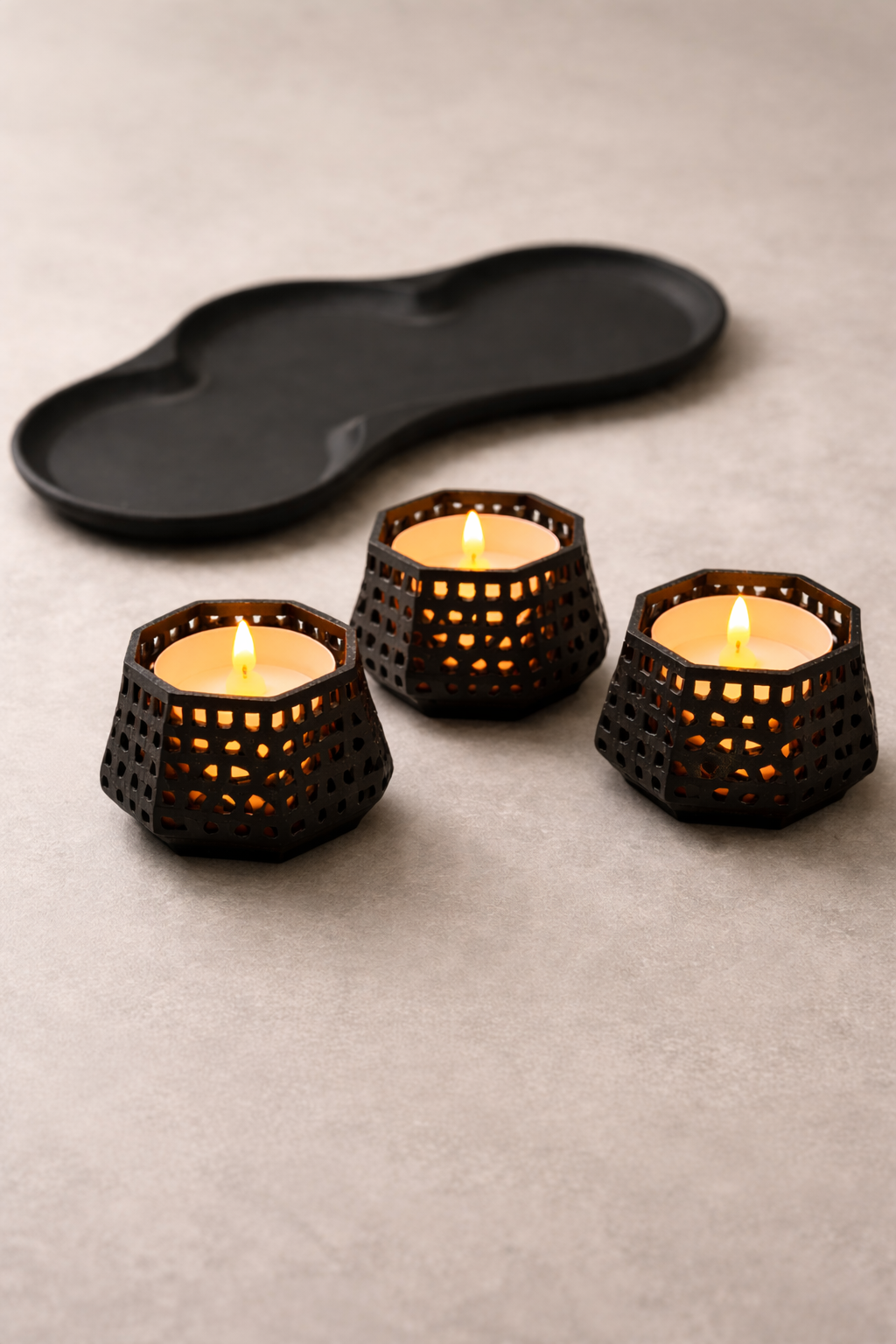 VØID Glow - Candle Holders and Base Plate