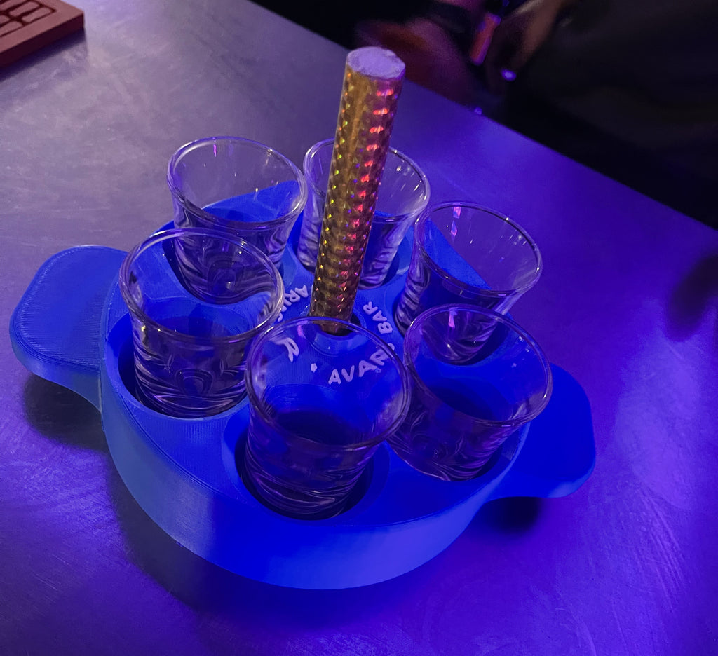 Shot Glass Tray – Party Serving Board