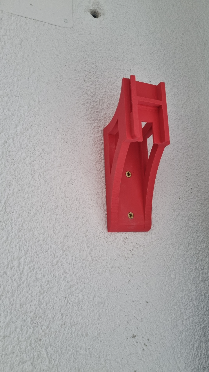 Einhell telescopic hedge trimmer wall hanger