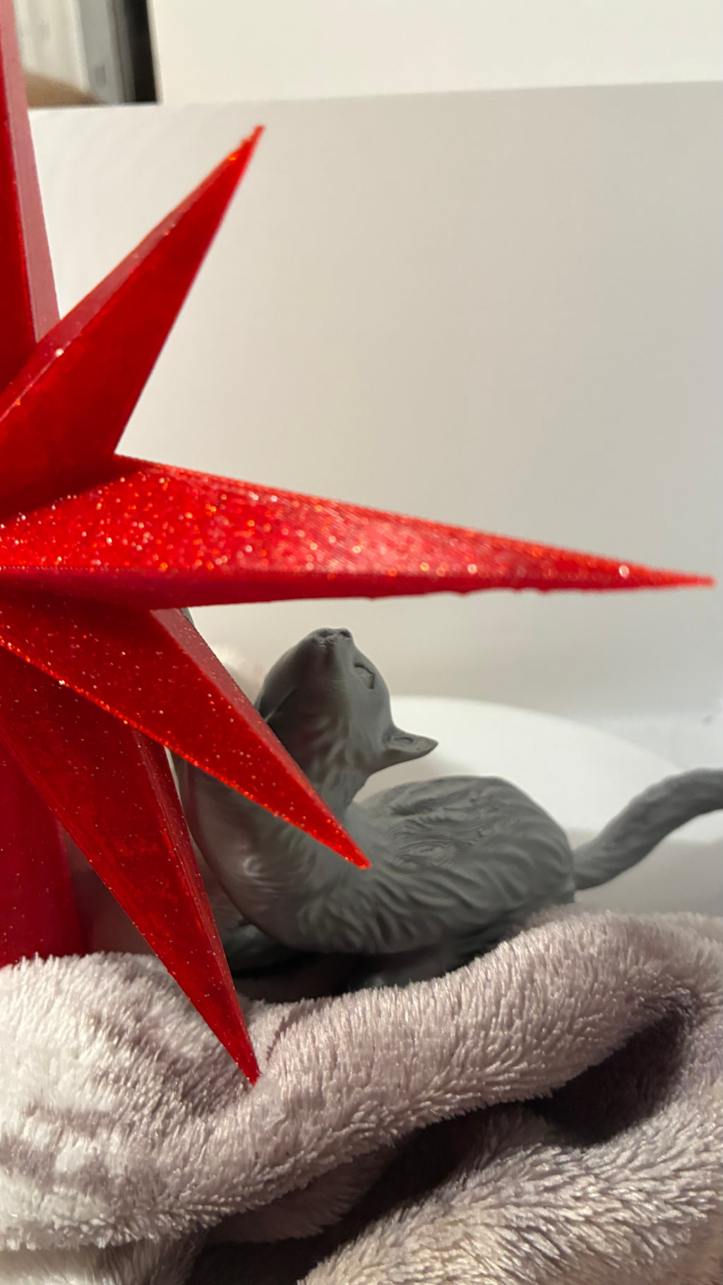 Cat Christmas tree topper