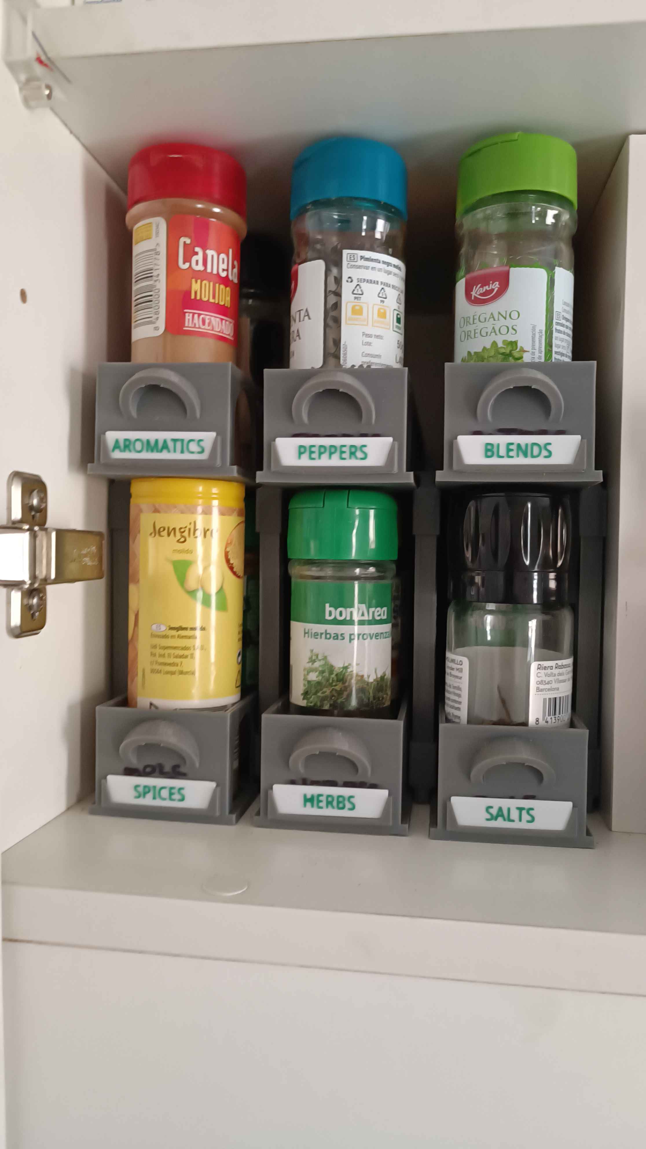 Organizador de Especias Compacto para Armario