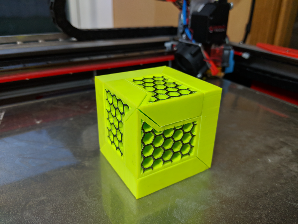 3 Piece Slideways Puzzle (With Honeycomb Inserts)