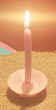 Candle Holder for Cakes – No More Wax Mess!