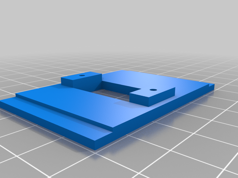 RC 1/14 - Tamiya Truck Mounting plate for coupling servo