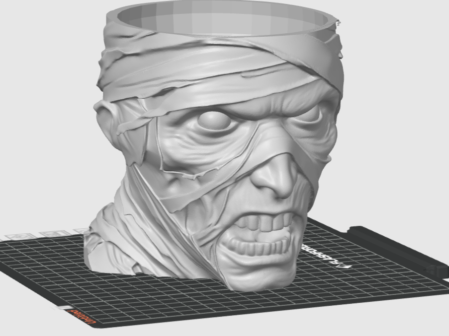 Undead Mummy Candy Bowl/Flower Pot