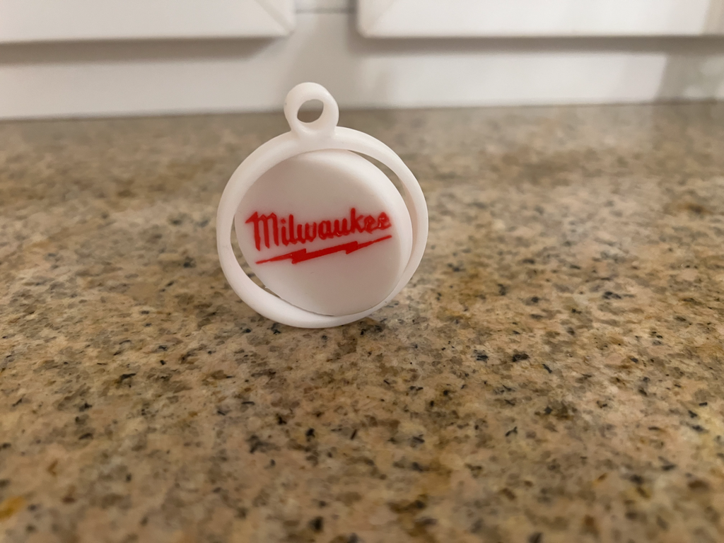 Milwaukee gyro keychain