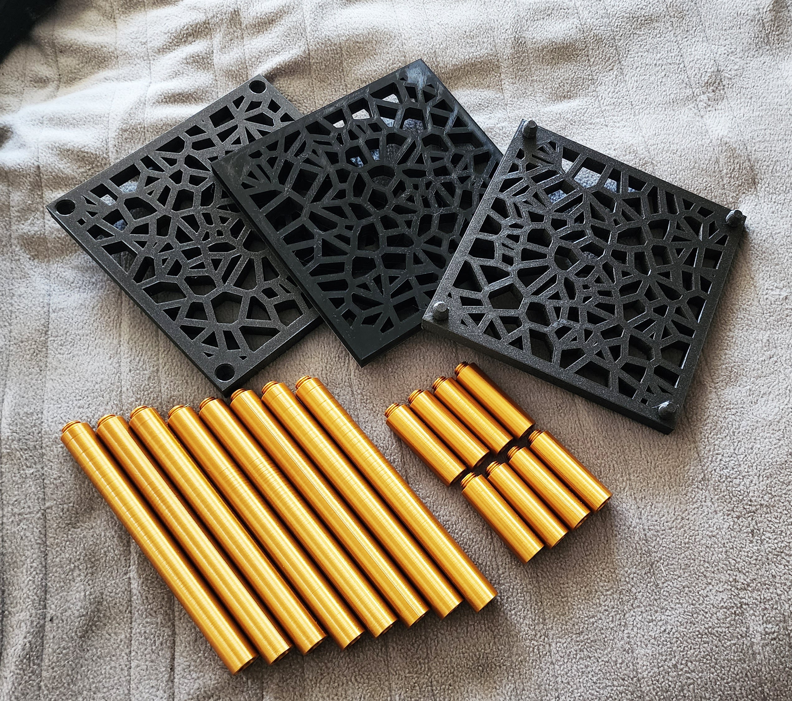 20x20cm Voronoi Tower Shelf