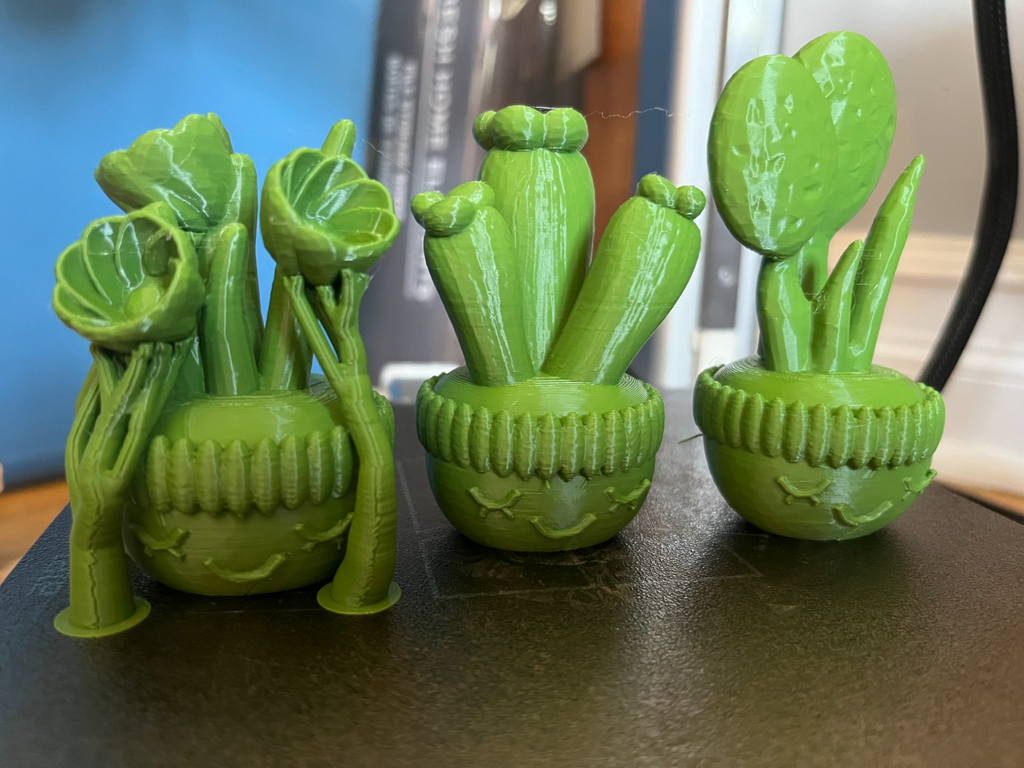Cute Plants and Cactus Creatures