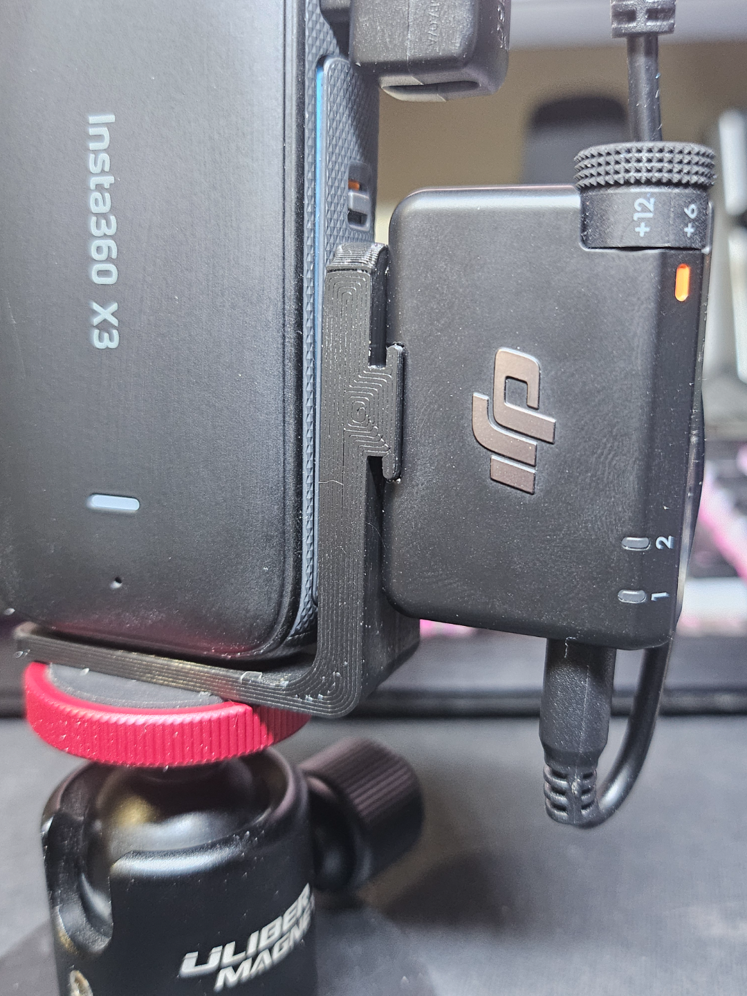 DJI Mic Mini Mount for Insta360 x3
