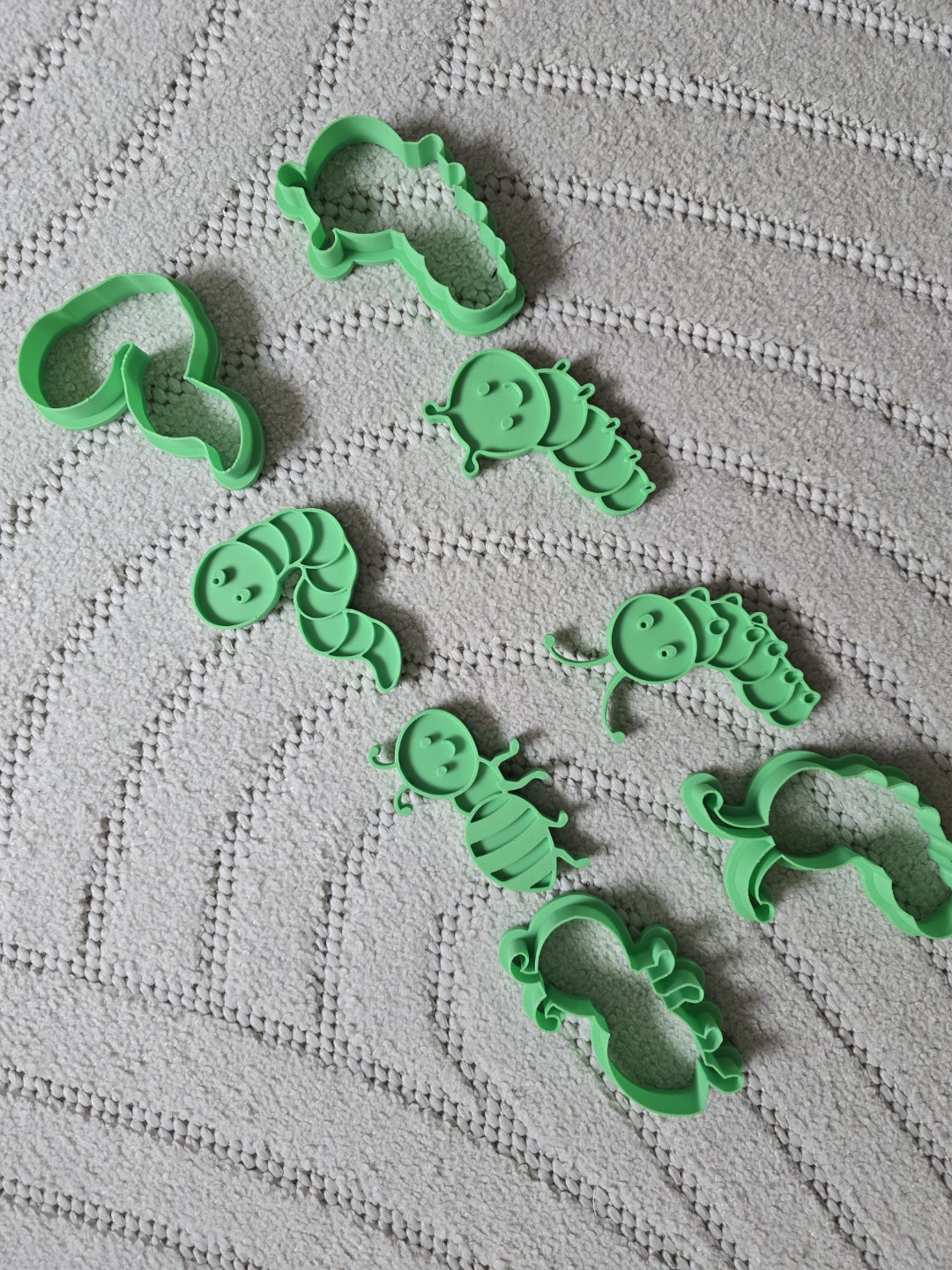 Cute Insect Cookie Cutter Playdoh Clay Animal Fun