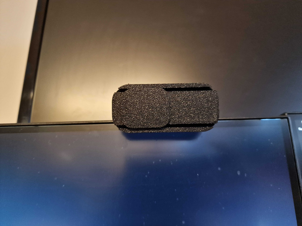 C270 Logitech Slide Cover for Privacy w / RED ring