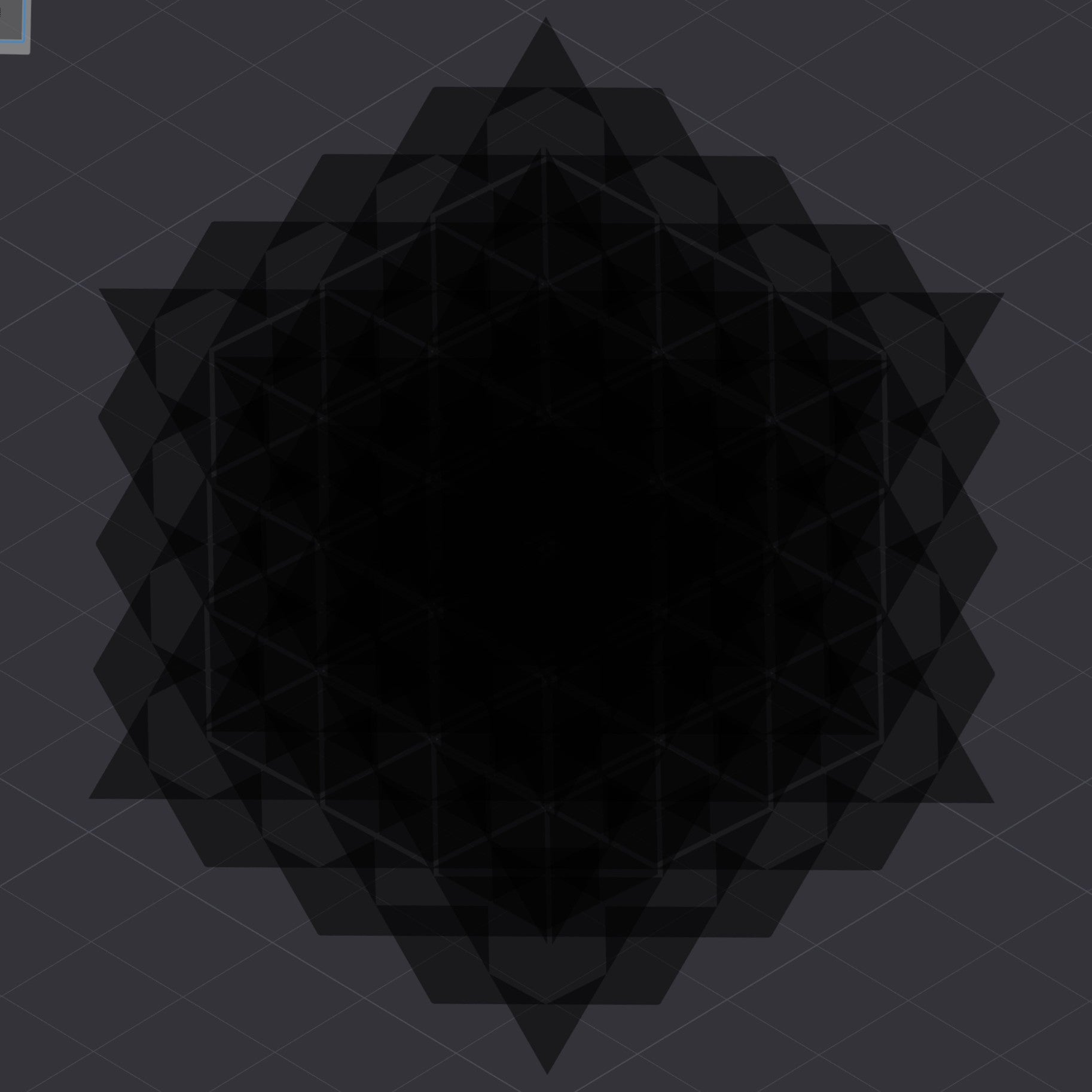 Stella Octangula Fractal - Level 2 (No Supports)