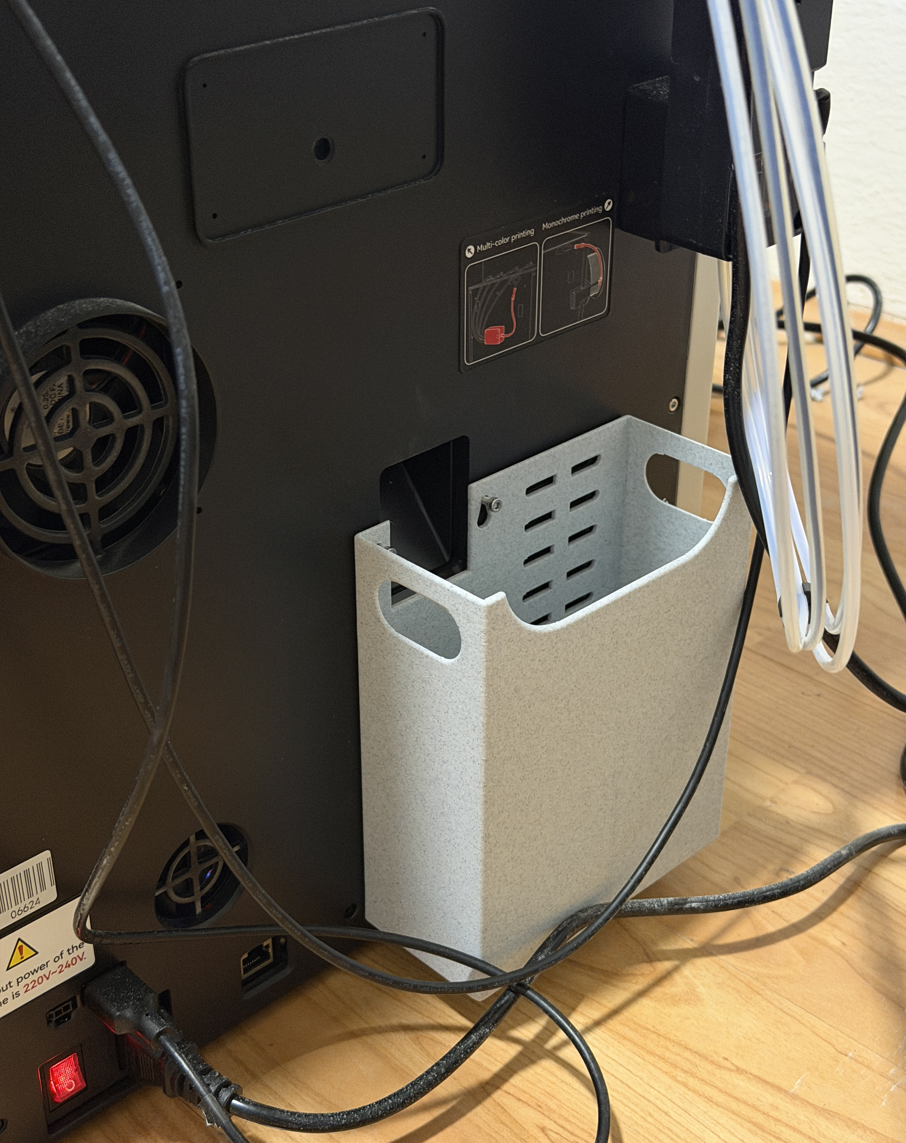 QIDI Q2 Poop Chute / Purge Chute
