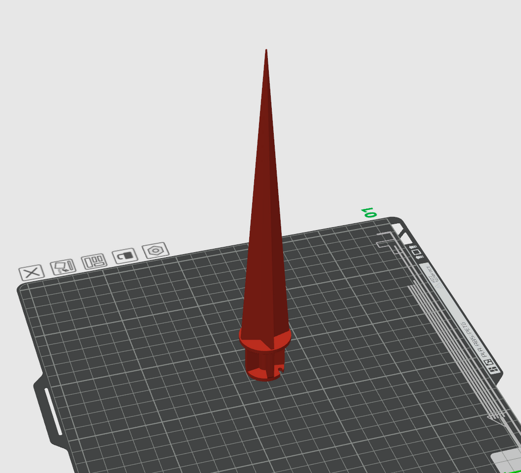 stake for light