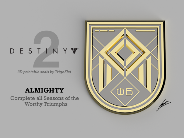 Destiny 2 Seals