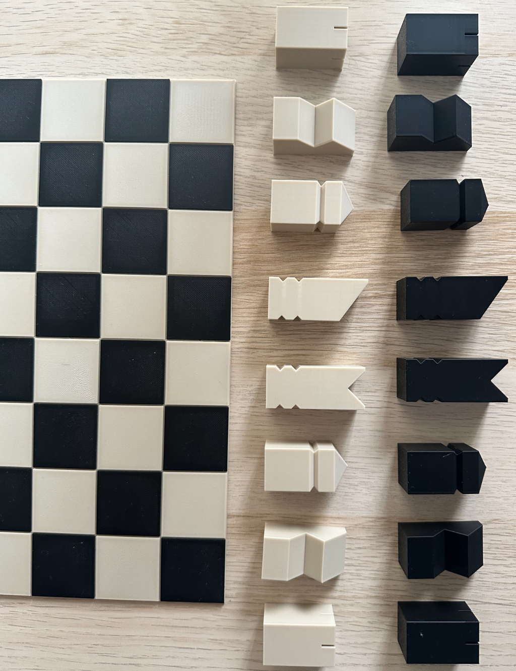 Minimal Chess Set - Beginner Friendly
