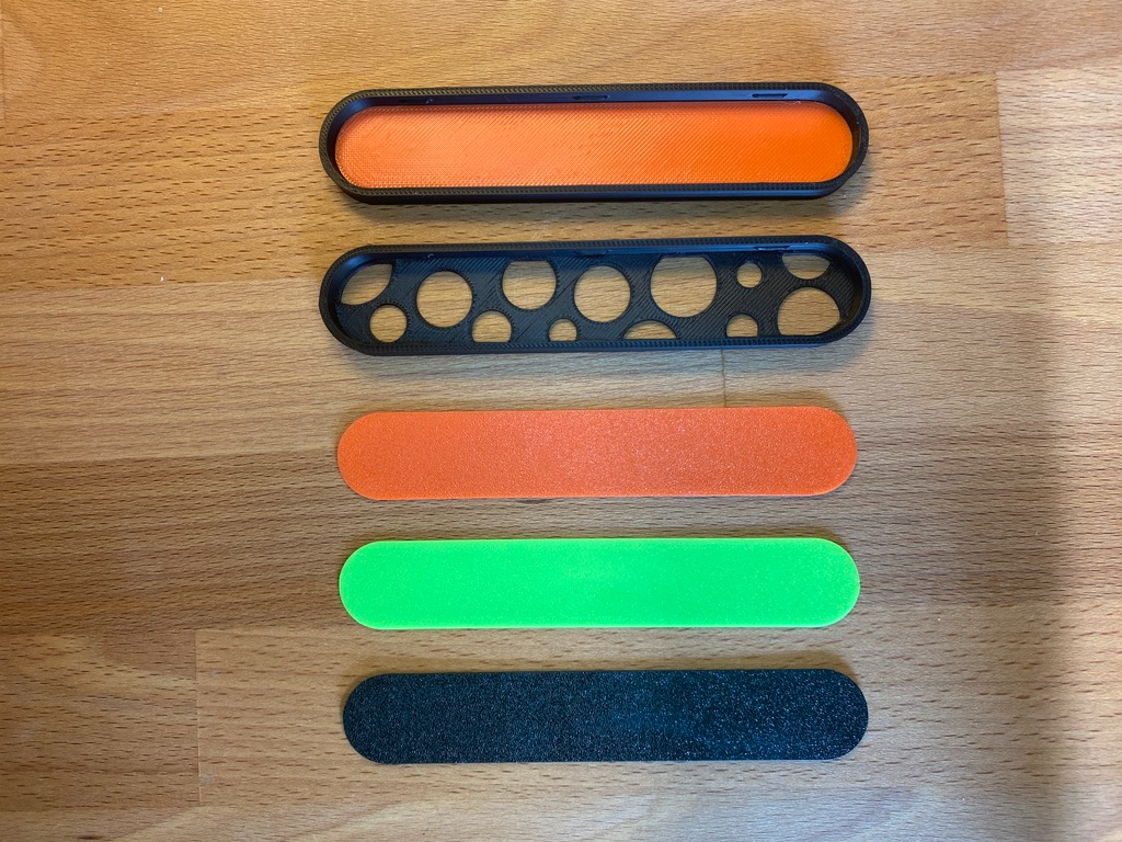 Drawer handles with interchangeable covers (97mm)