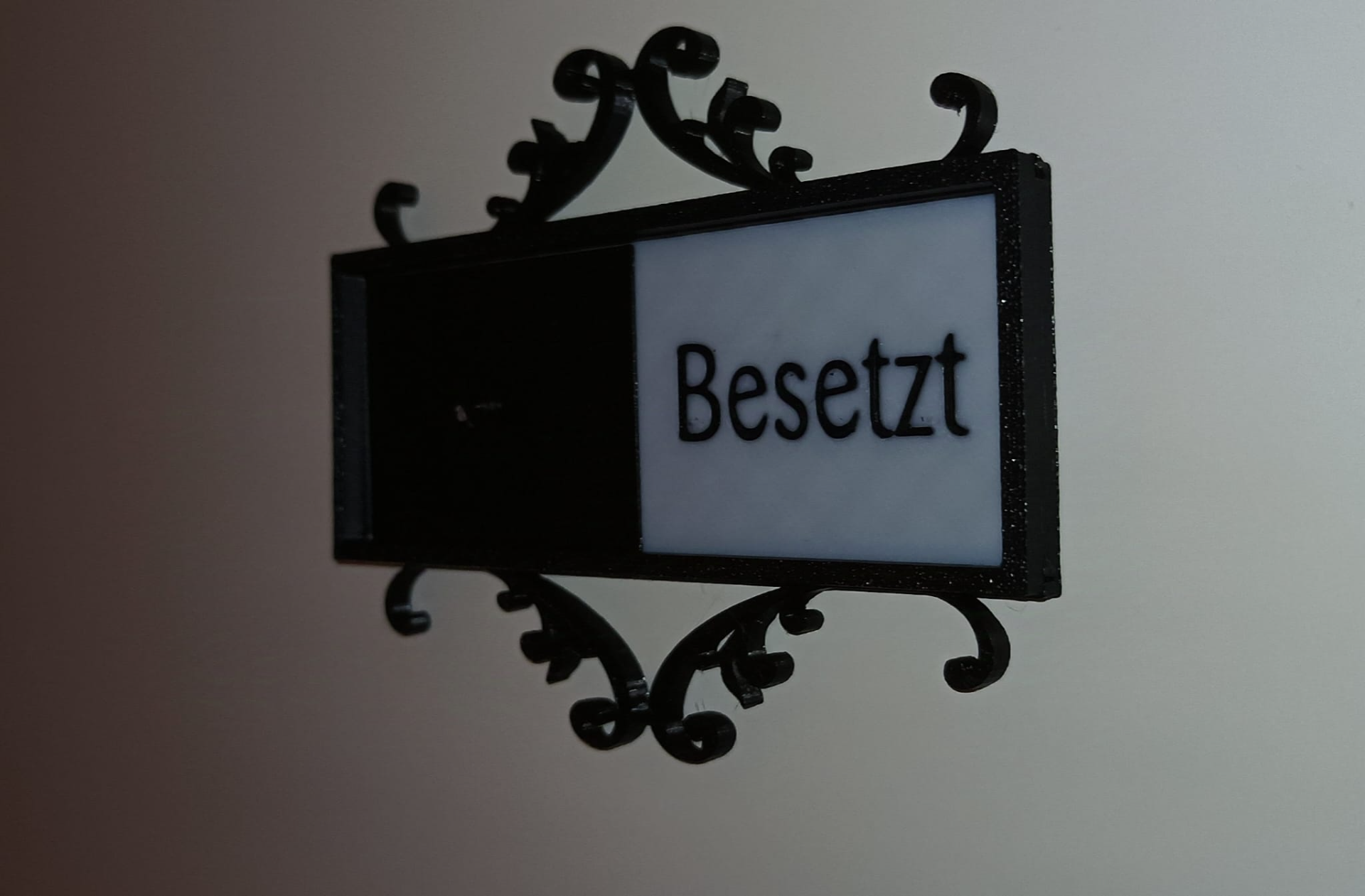 WC-Schild 3 Versionen - ohne Tribal englisch