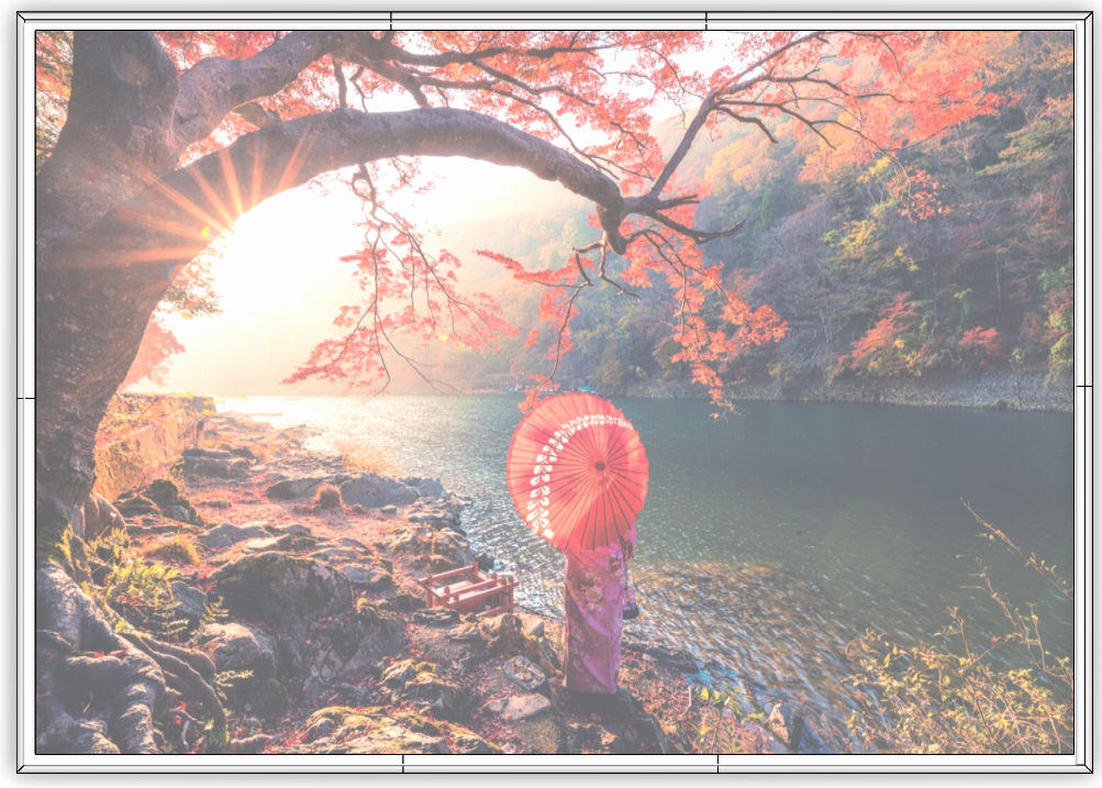 Cadre Puzzle 68 x 48 cm, épaisseur 7mm