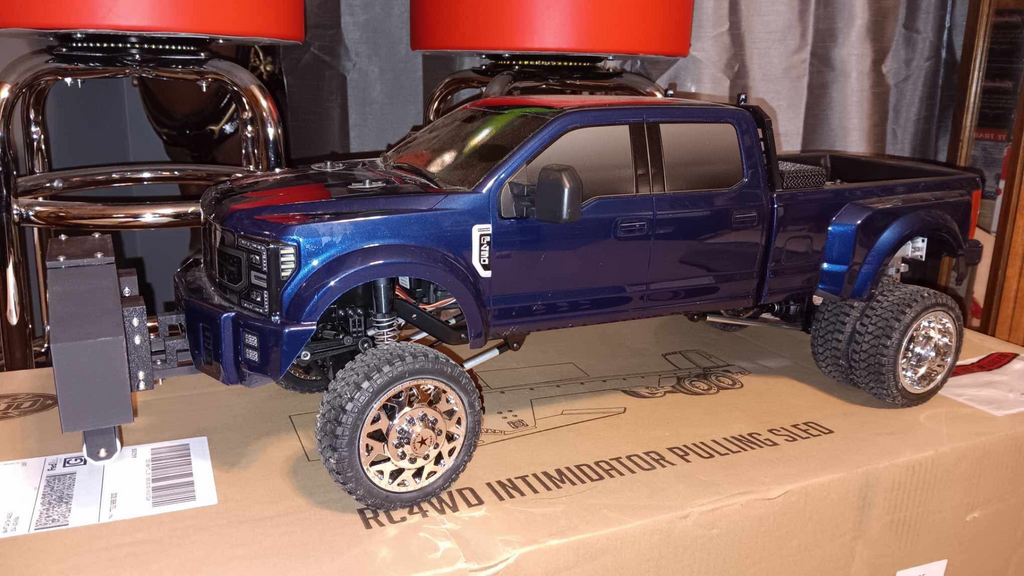 Scx Trx Cen Weight Box for RC Puller