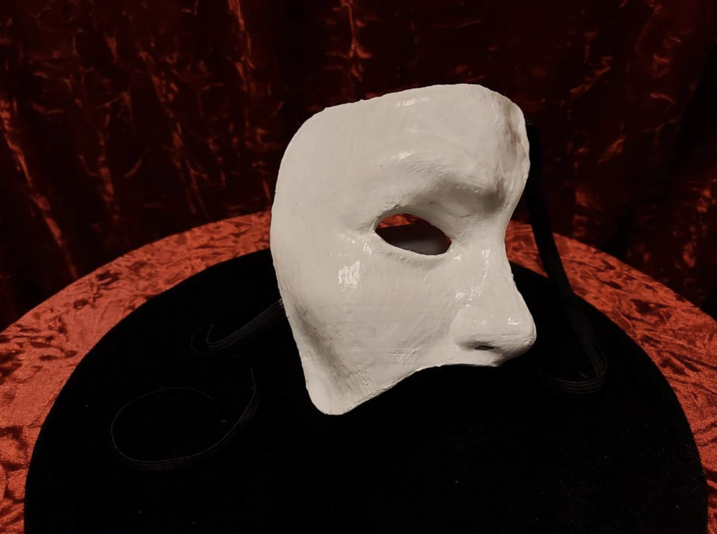 Phantom of the Opera Masquerade Mask (With holes)